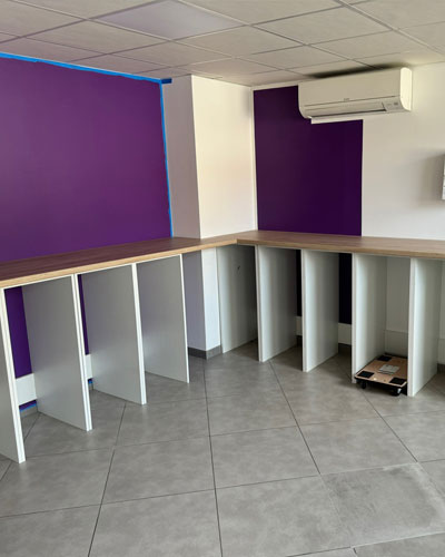 Showroom meubles et agencement KB Menuiserie
